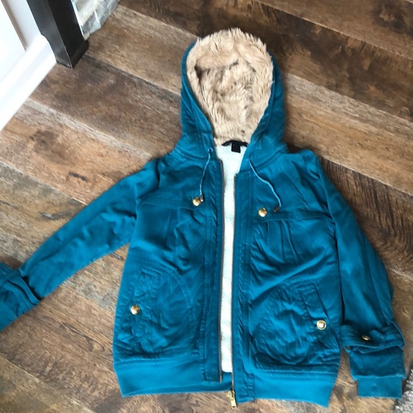 Marc By Marc Jacobs Shearling Lined Hoodie - Picture 2 of 5